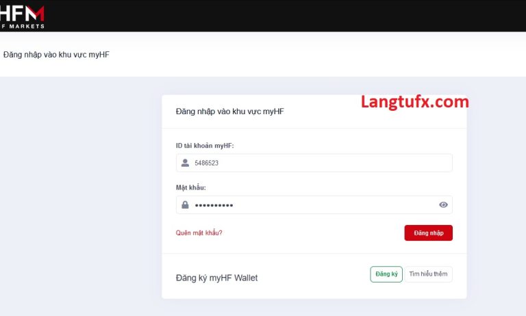 Login sàn hfm